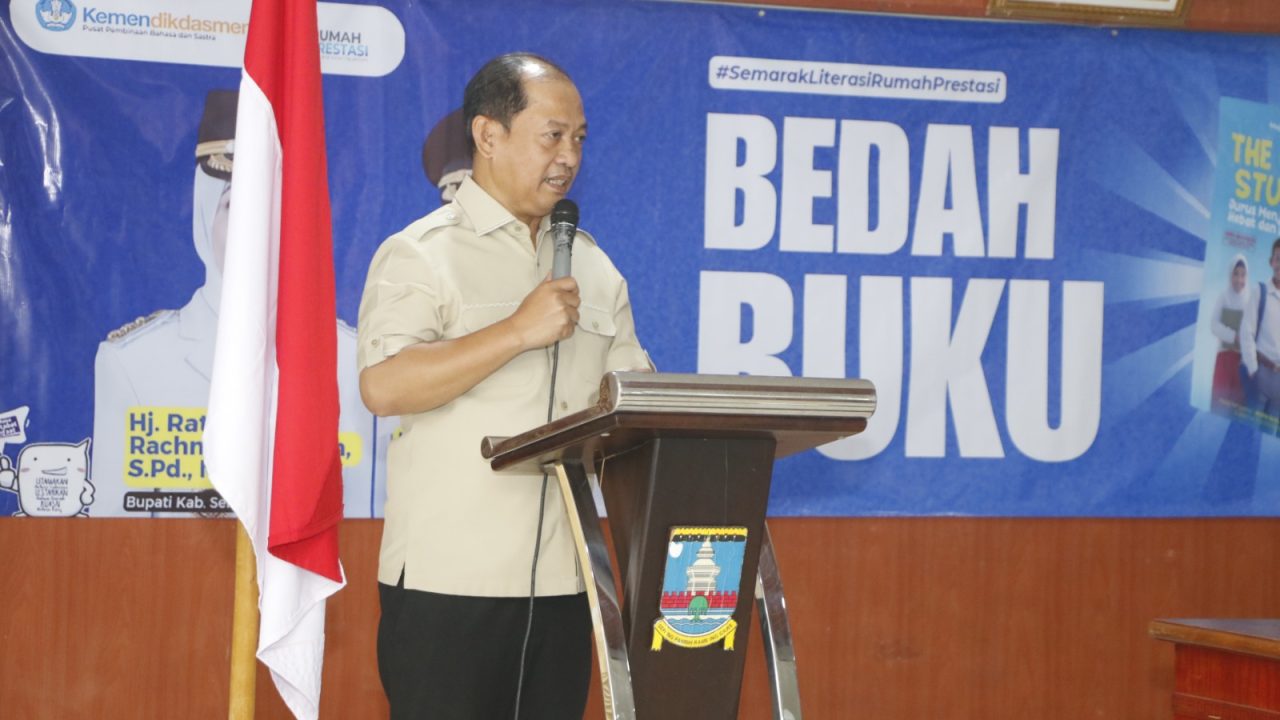 Wabup Serang Najib Hamas Dorong Dinas Perpustakaan Bangun Budaya Baca